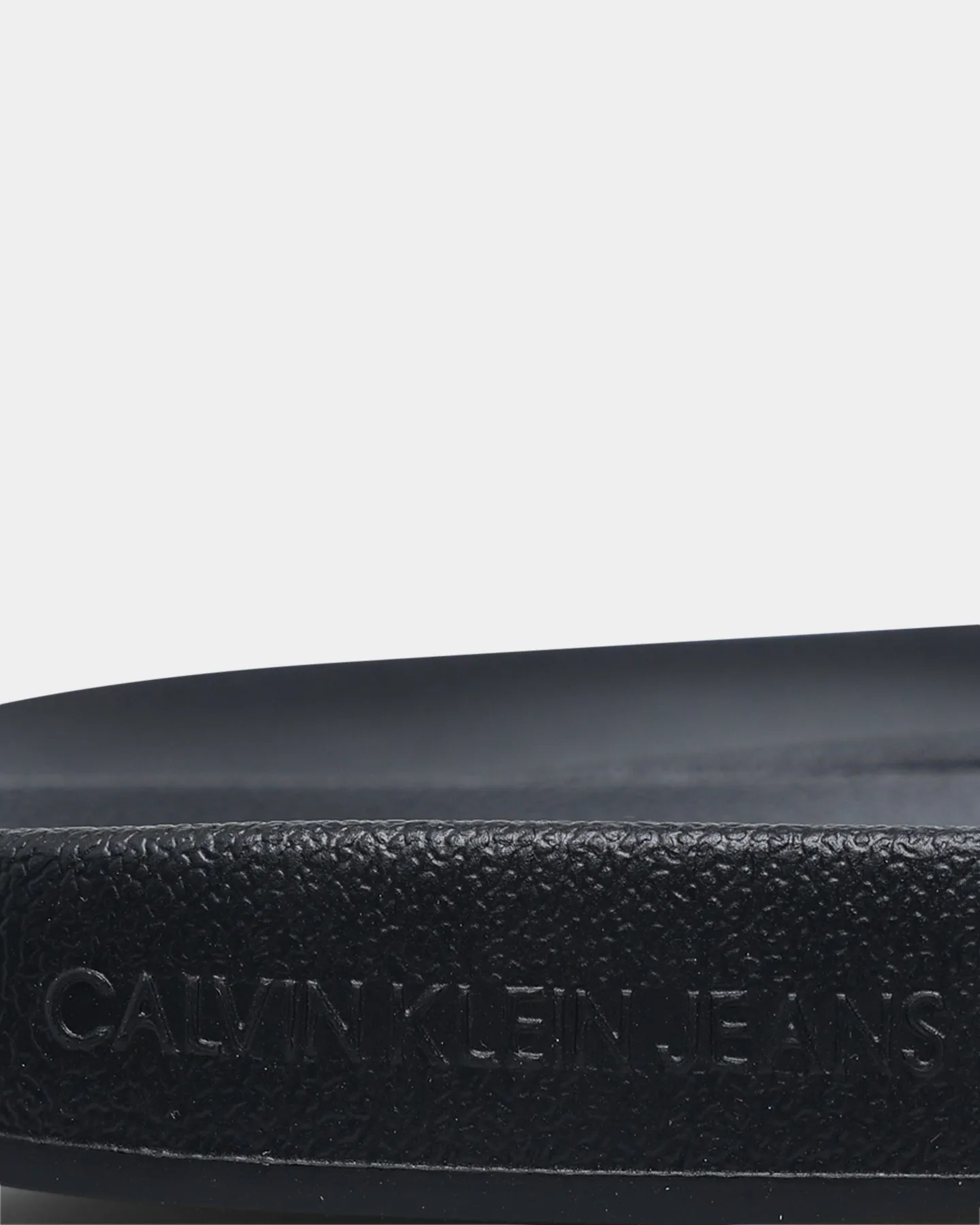 Calvin Klein Women's Monogram Slide Black