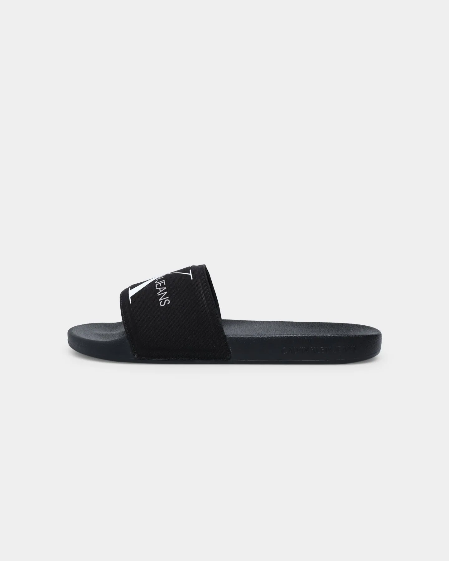 Calvin Klein Women's Monogram Slide Black