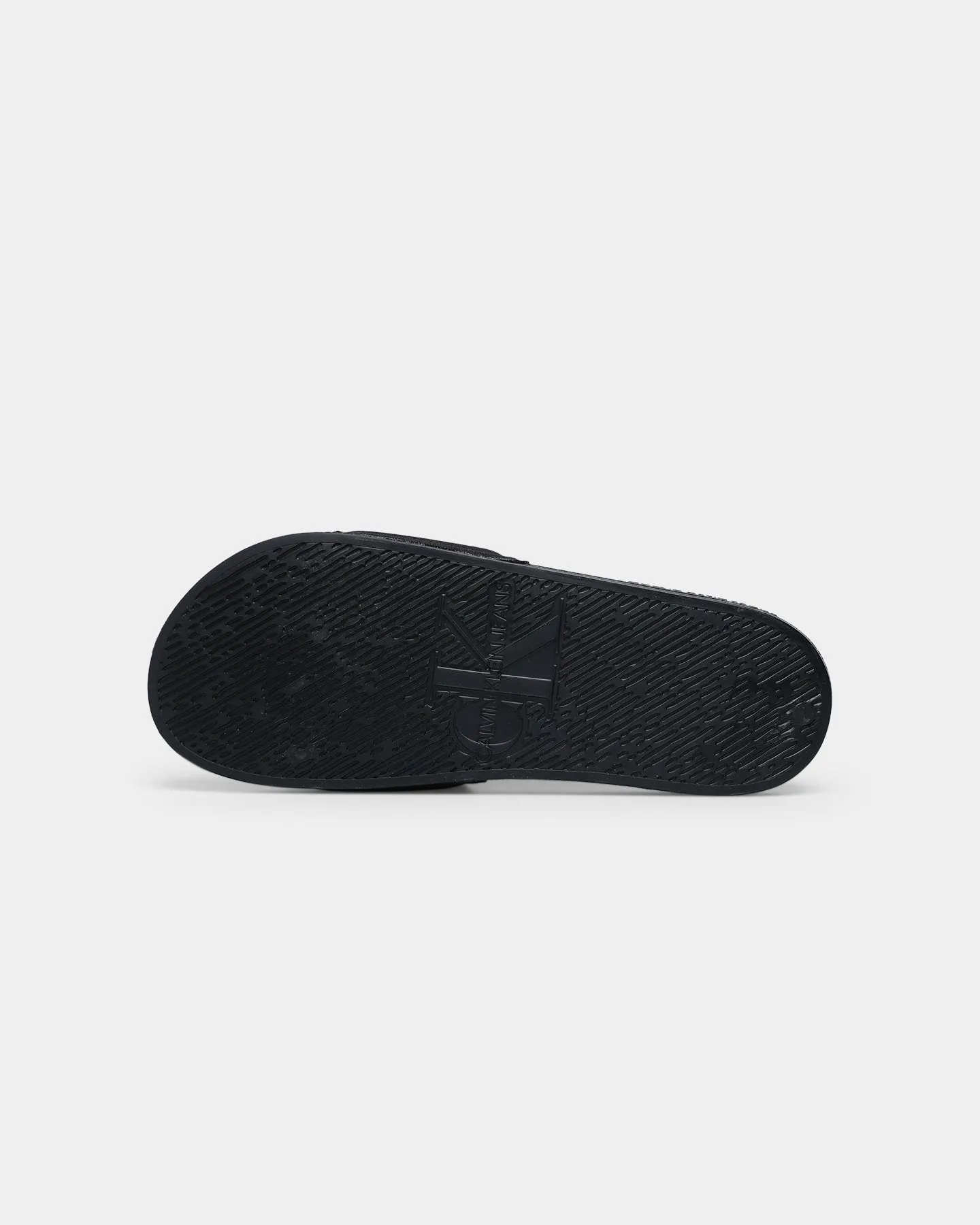 Calvin Klein Women's Monogram Slide Black