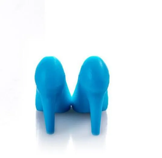 Candy Color High-heeled shoes Silicone Phone Stands