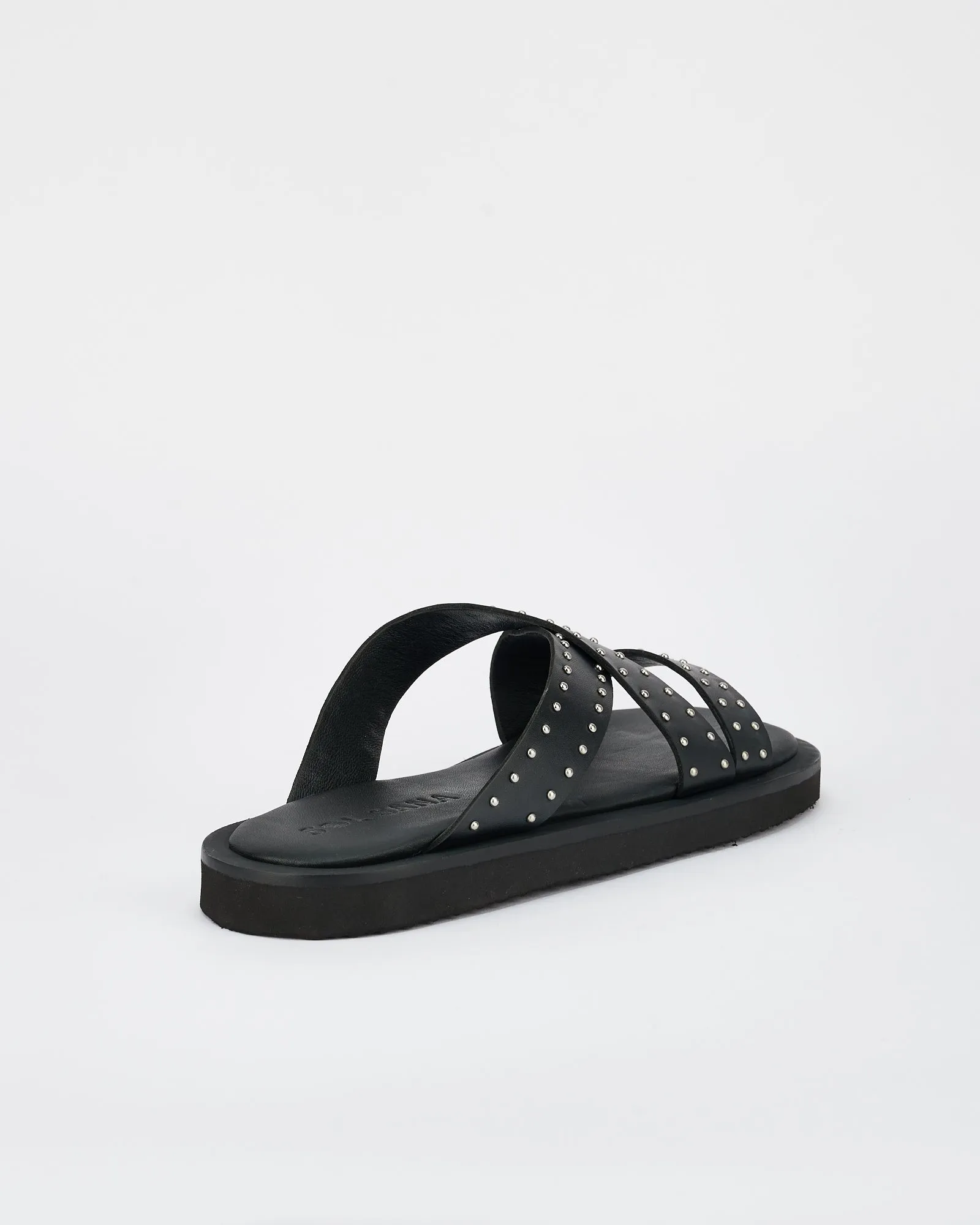 Capri Footbed Black / Silver