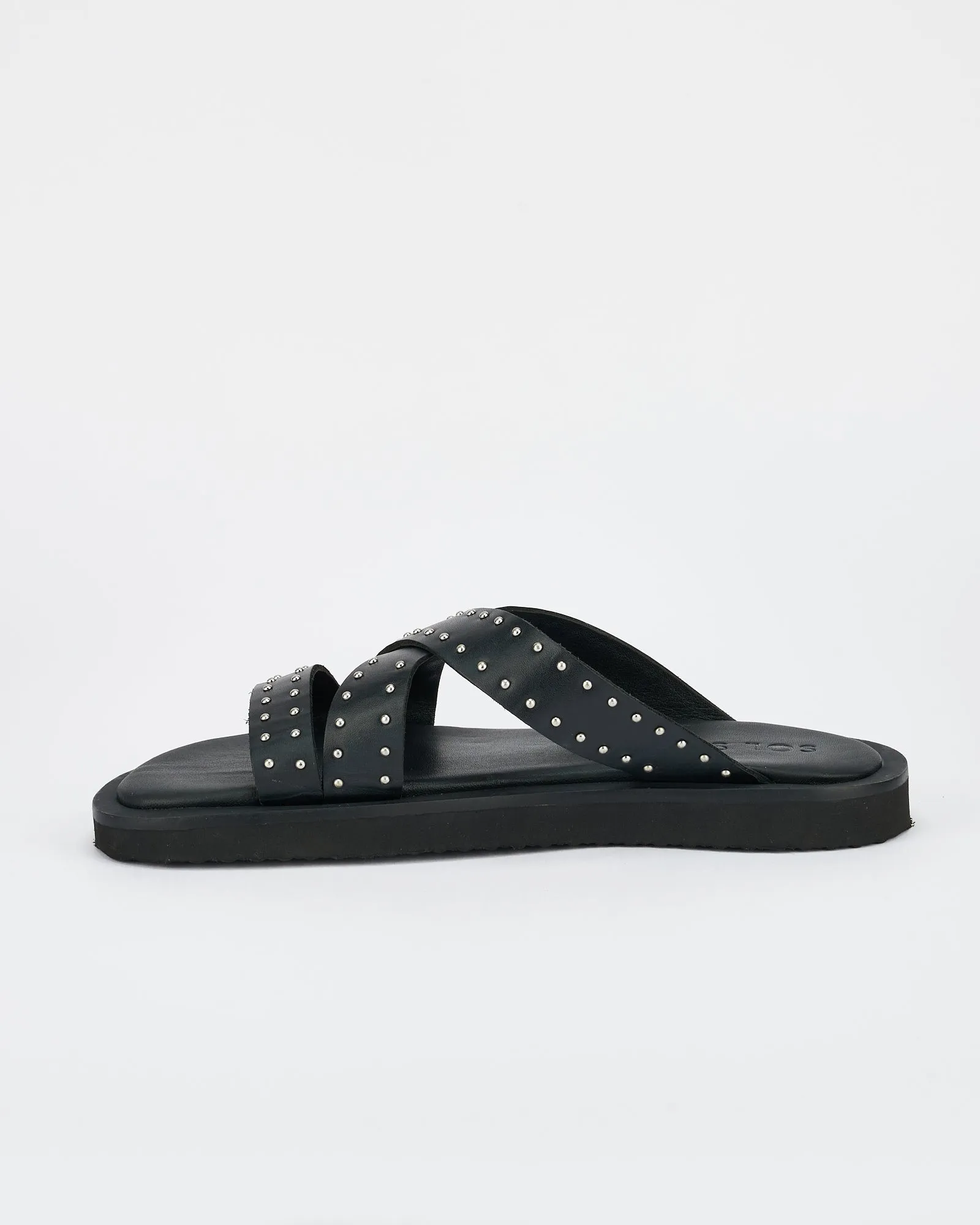 Capri Footbed Black / Silver