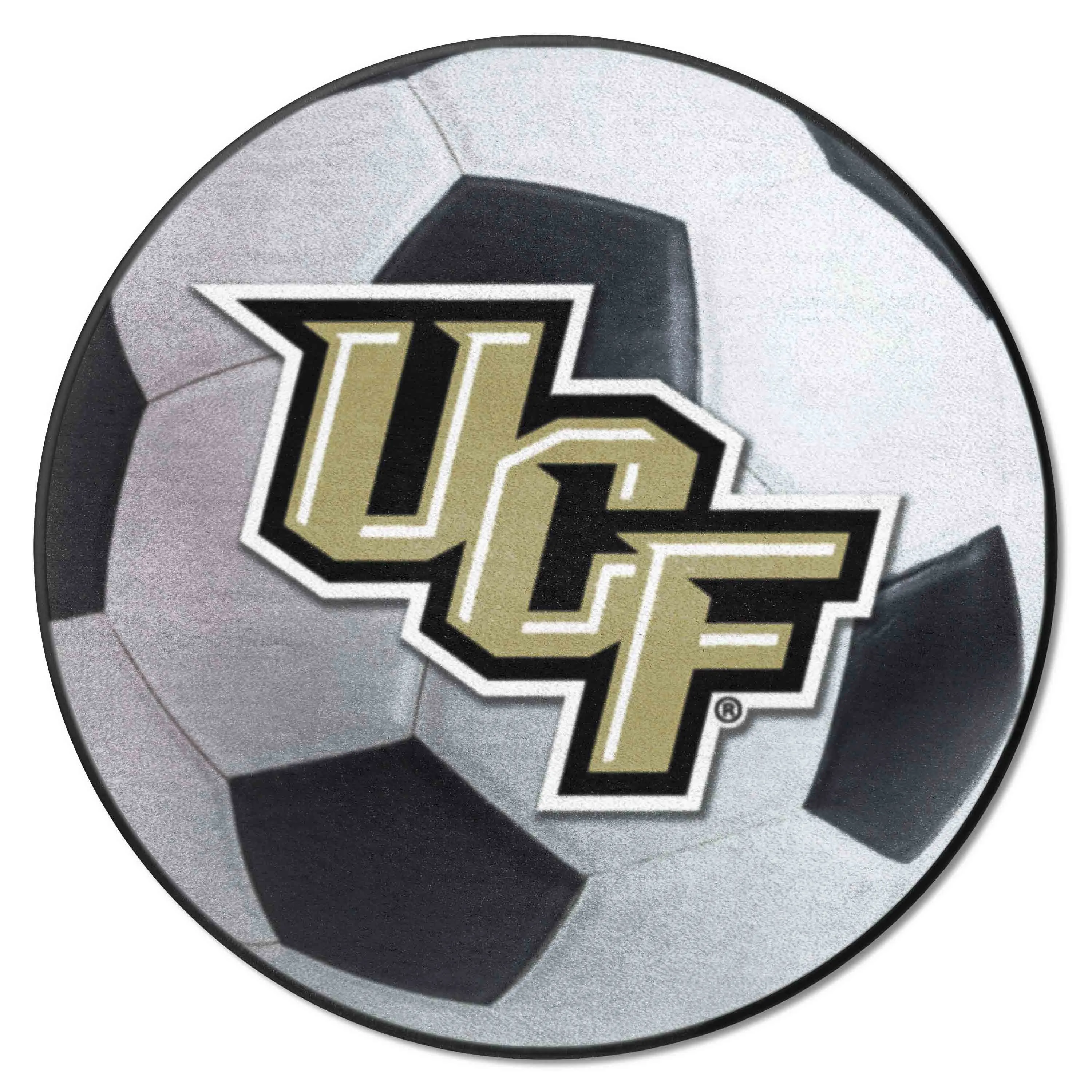 Central Florida Knights Soccer Ball Rug - 27in. Diameter