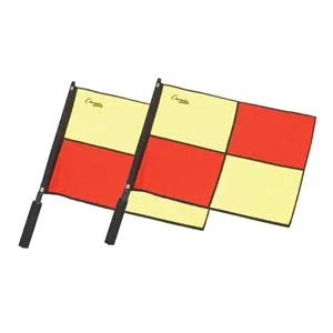 Champion Sports Pro Swivel Linesman's Flag Set