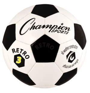 Champion Sports Retro Soccer Ball