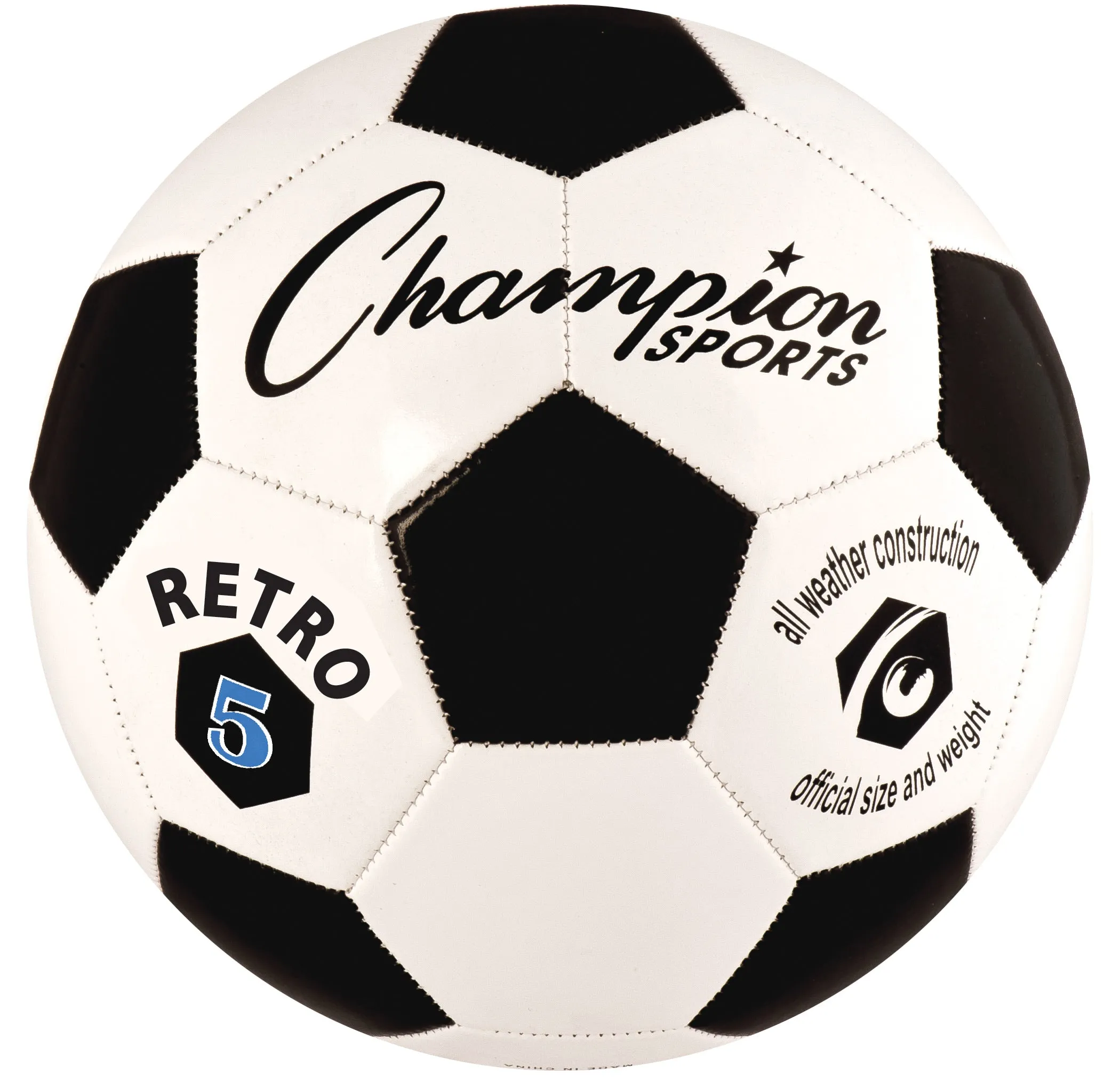 Champion Sports Retro Soccer Ball