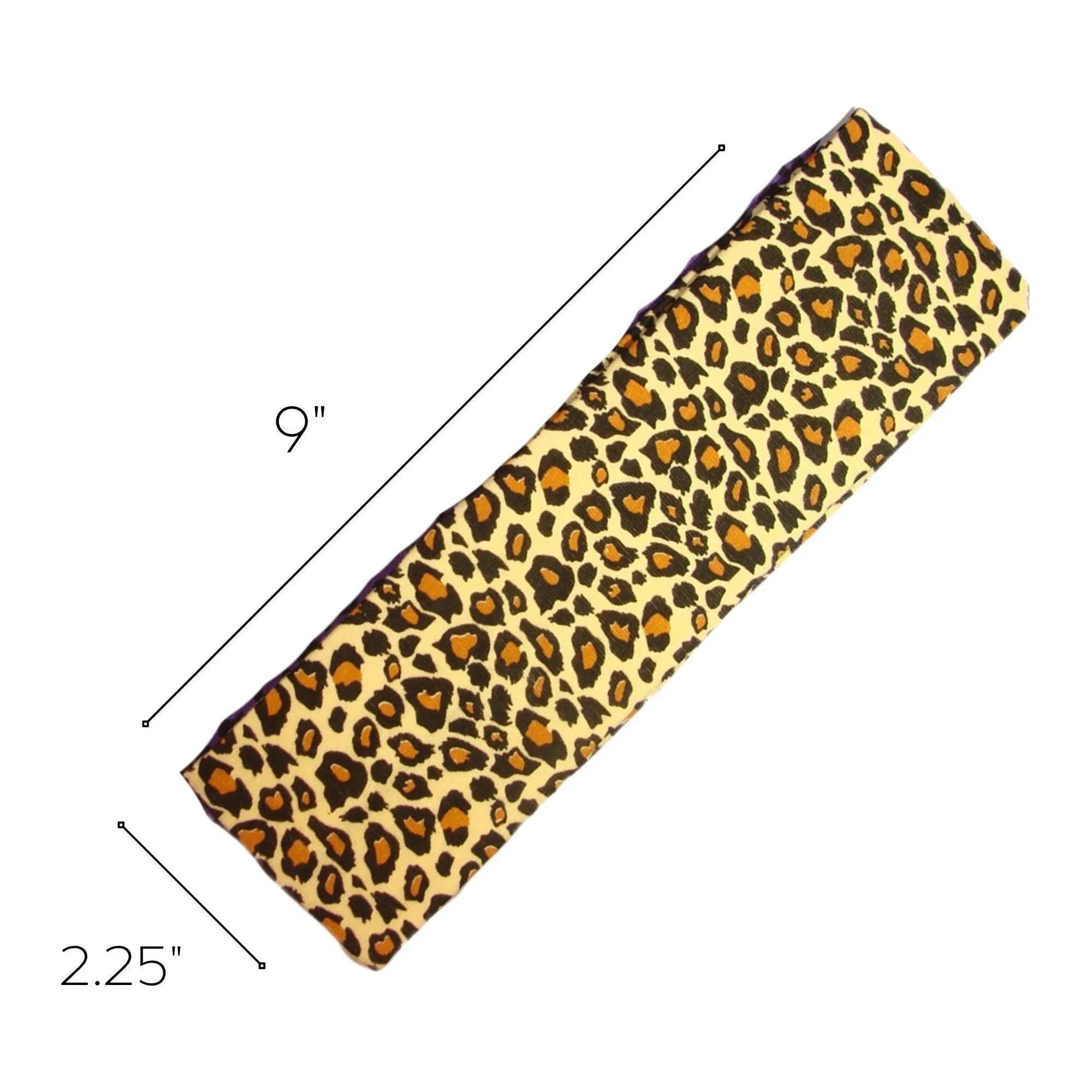 Cheetah Cotton Headbands - 4 Pack