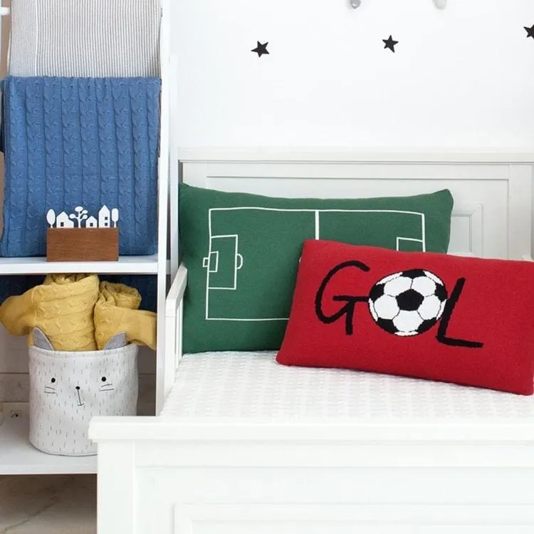 Cherry GOL Soccer Pillow