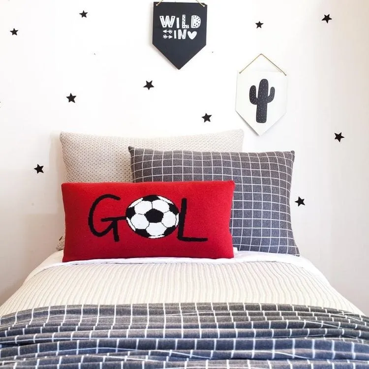 Cherry GOL Soccer Pillow