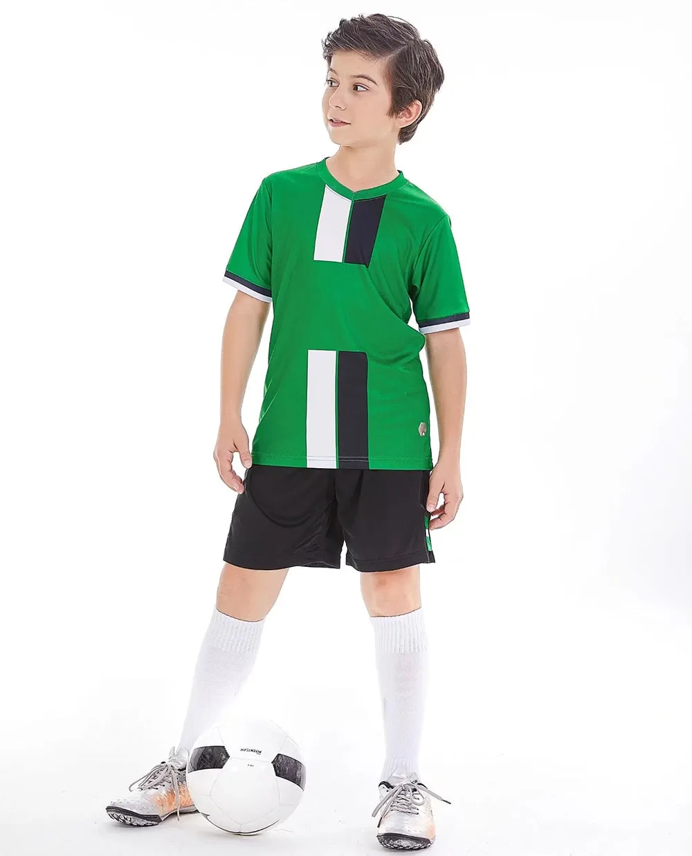 Children Boys Girls Football Jerseys set Mens boys Sportswear Training Uniform Football Jersey Suits  Team Uniforms Sets