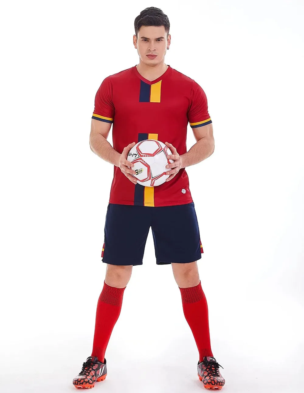 Children Boys Girls Football Jerseys set Mens boys Sportswear Training Uniform Football Jersey Suits  Team Uniforms Sets