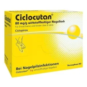 CICLOCUTAN, nail polish athlete’s foot and toenail fungus