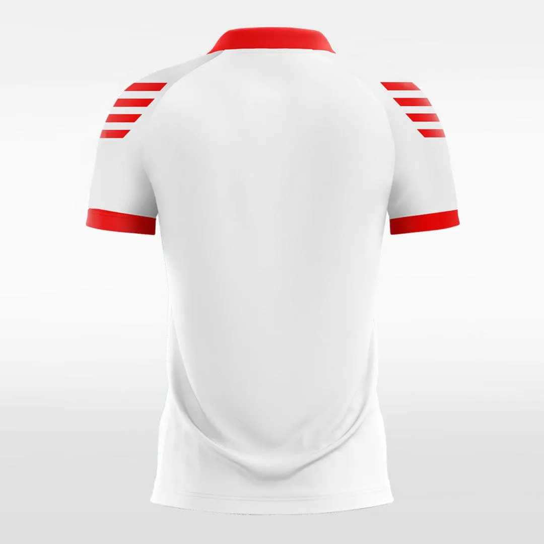 Classic Red Cross - Women Custom Soccer Jerseys Team Design