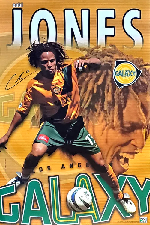 Cobi Jones "Passion" Los Angeles Galaxy MLS Soccer Action Wall Poster - S.E. 2004