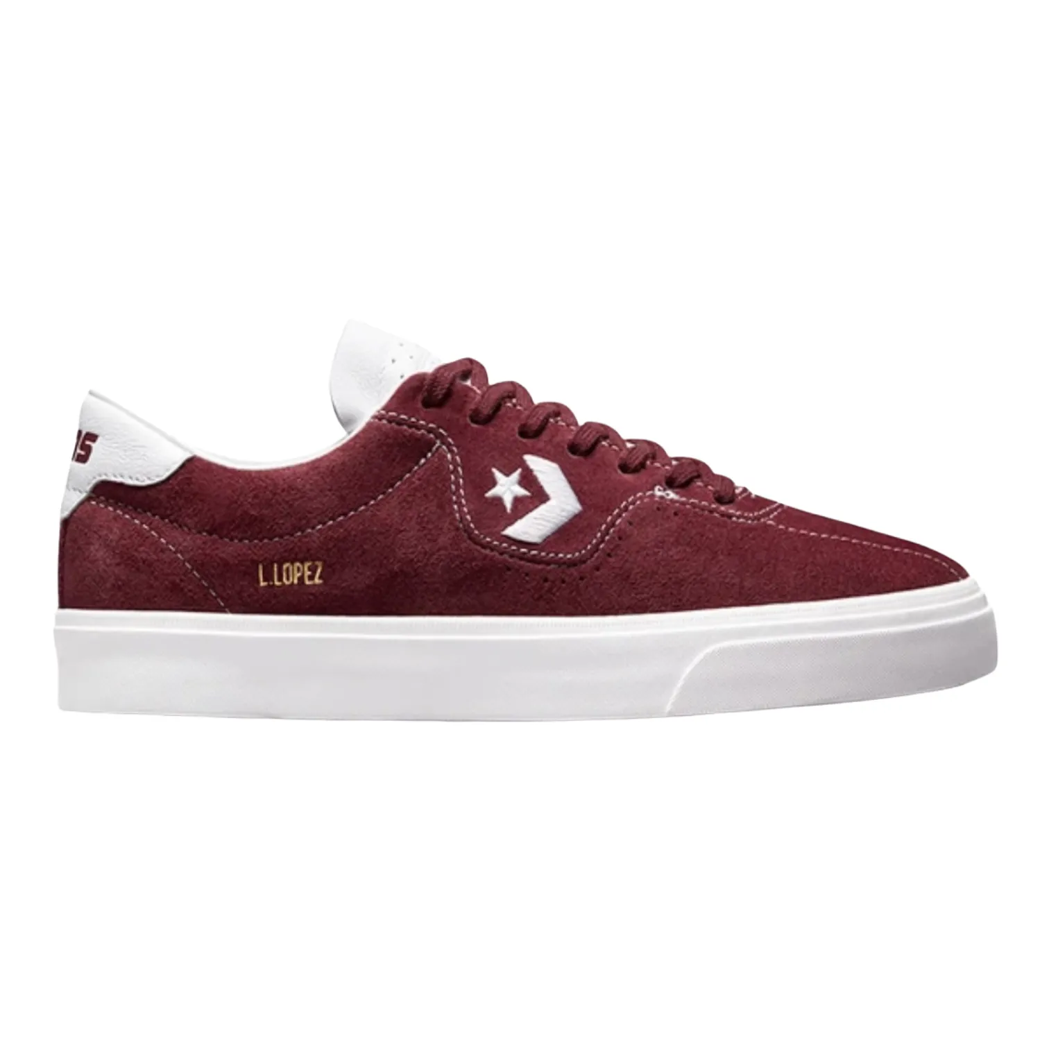 CONVERSE CONS LOUIE LOPEZ PRO (DEEP BORDEAUX/WHITE)