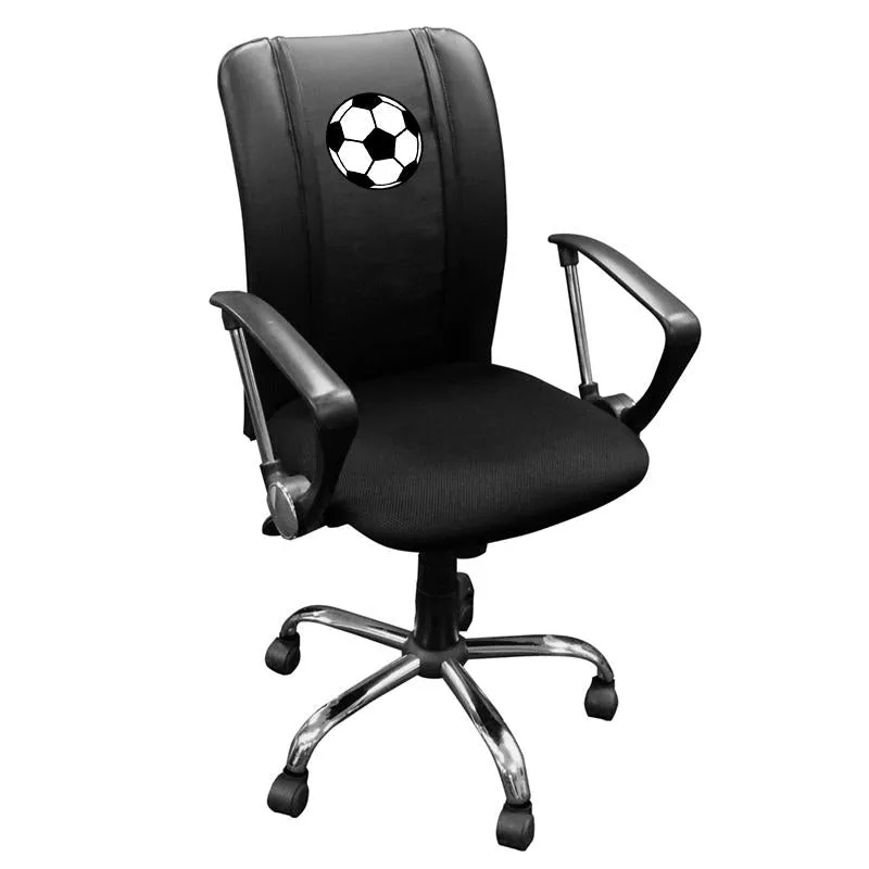 Curve Task Chair with Soccer Ball Logo Panel