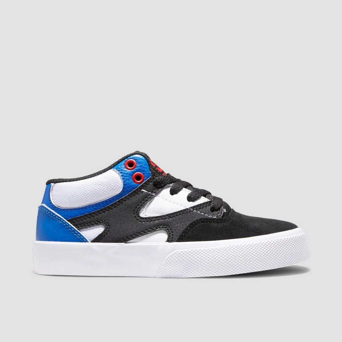 DC Kalis Vulc Mid Shoes - Black/White/Red - Kids