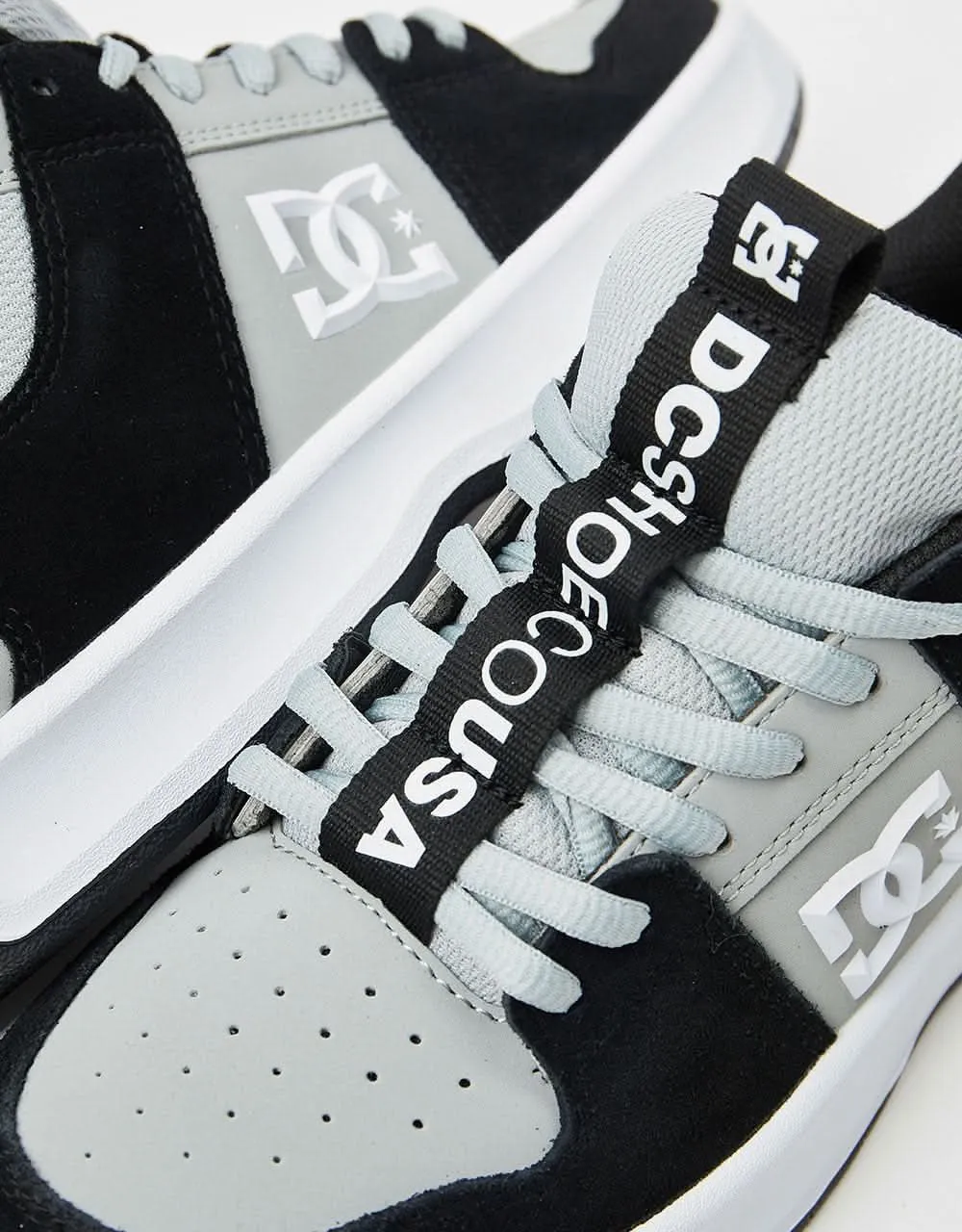 DC Lynx Zero Skate Shoes - Black/Grey/White