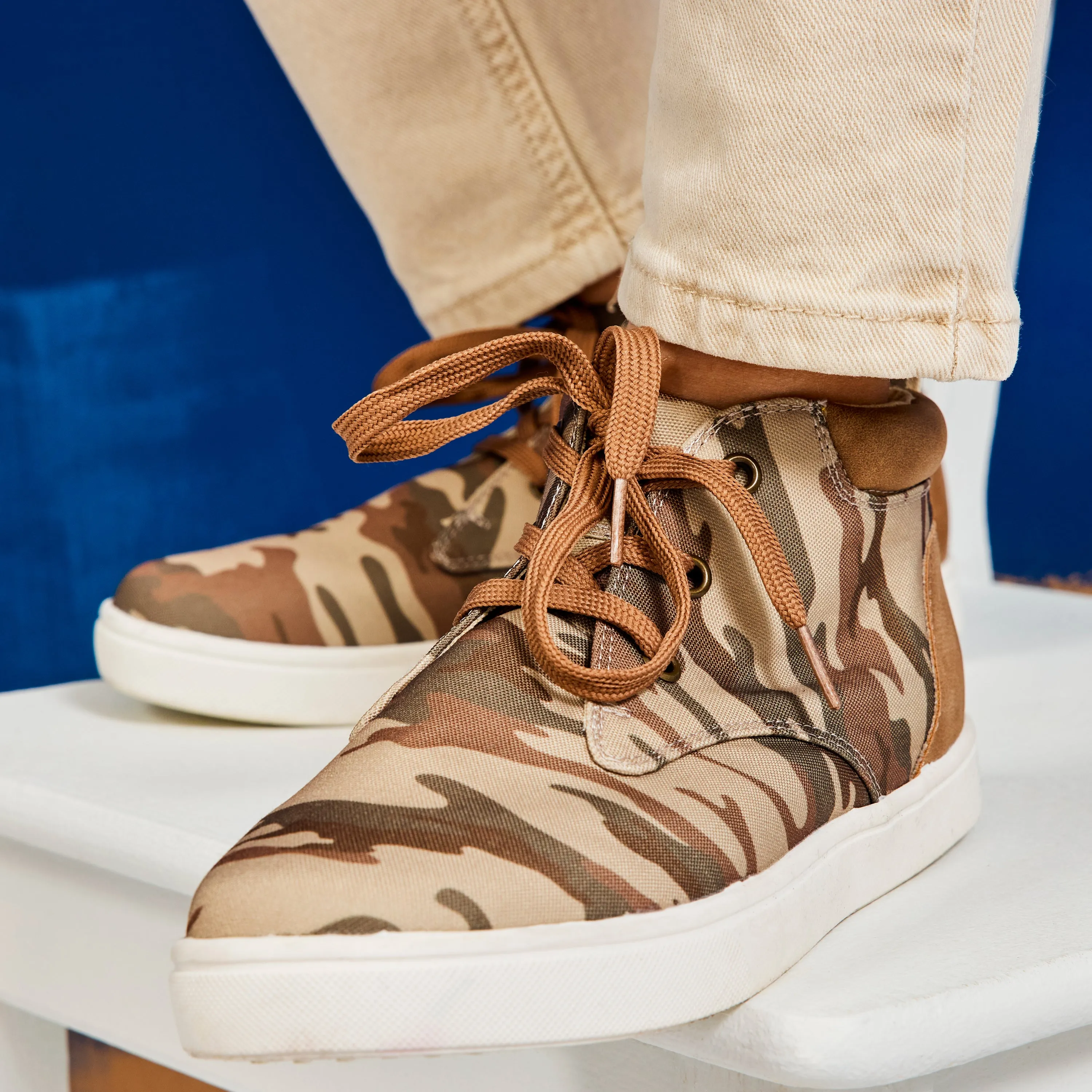 Desert Camo Midtop Sneaker