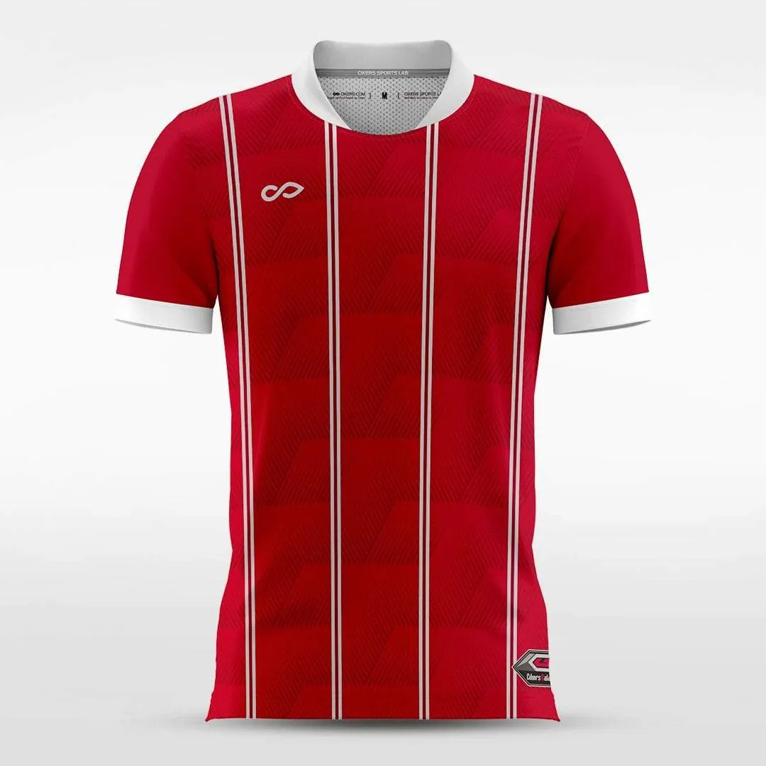 Die Roten - Customized Men's Sublimated Soccer Jersey