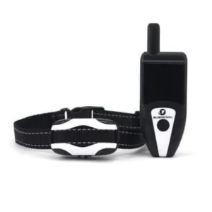 Dog Training Collar with remote Shock or No Shock color white/black