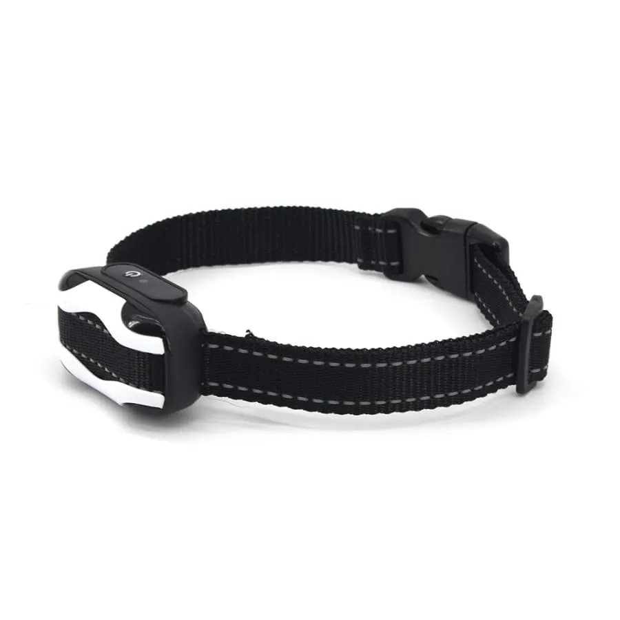 Dog Training Collar with remote Shock or No Shock color white/black