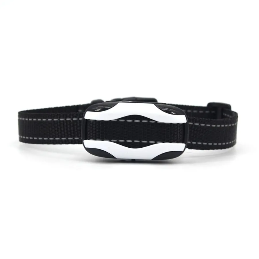 Dog Training Collar with remote Shock or No Shock color white/black