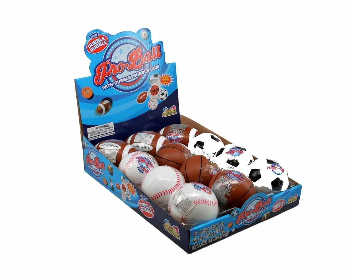 Dubble Bubble Pro-Ball Sports Balls