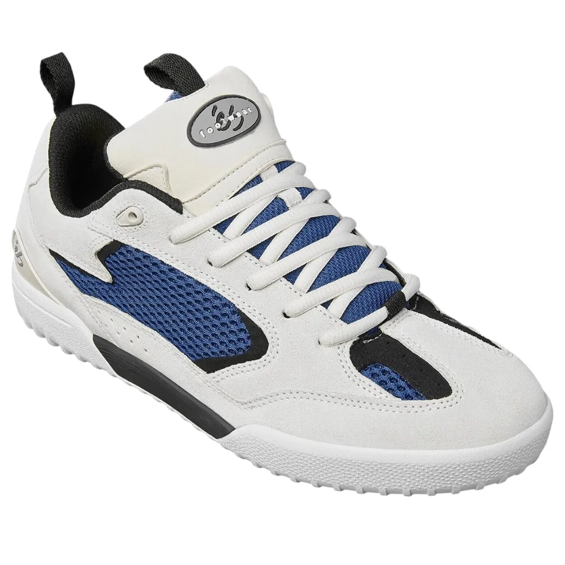 eS Quattro Skate Shoes - White/Blue/Black