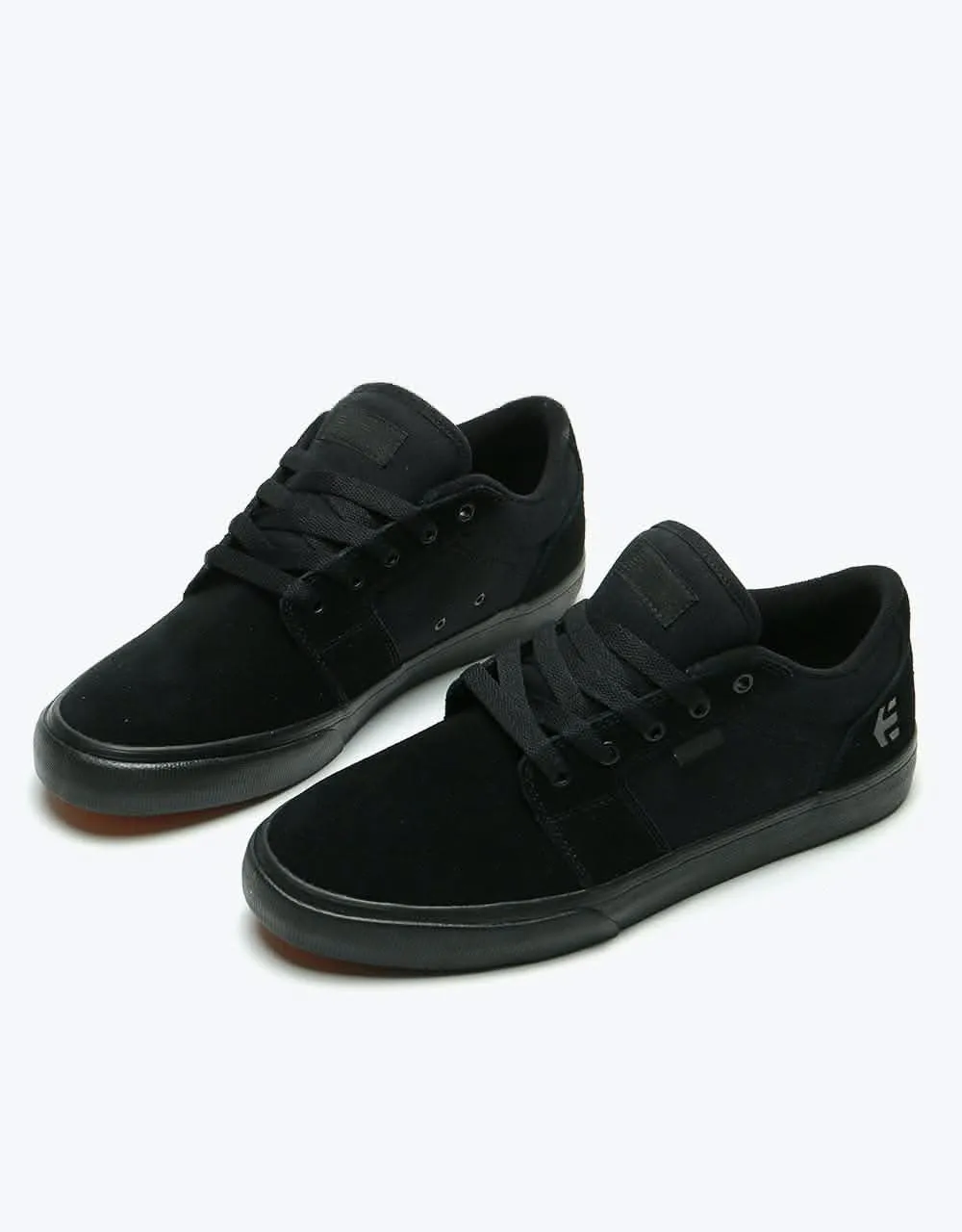 Etnies Barge LS Skate Shoes - Black/Black/Black