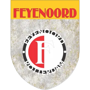 Feyenoord Soccer Team Flag Shield Style