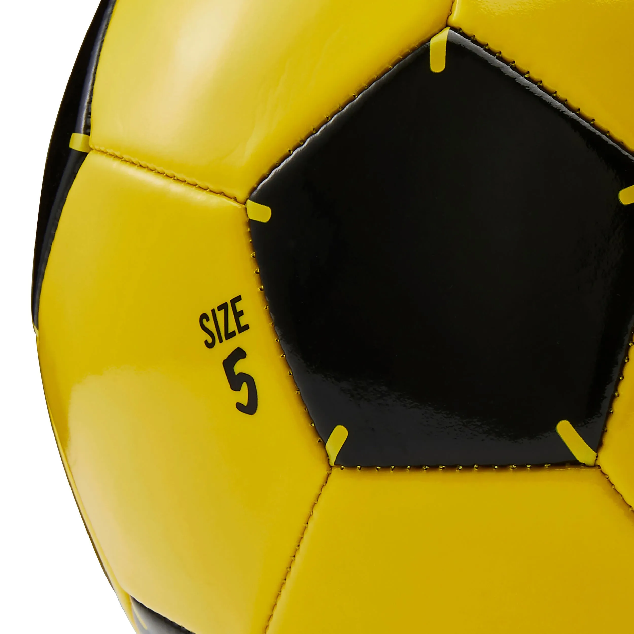 First Kick soccer ball size 5 (children from 12 years old) yellow KIPSTA, yellow