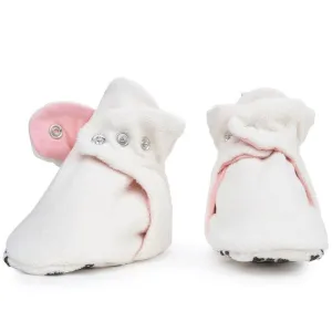 Fleece Baby Booties - Cupcake