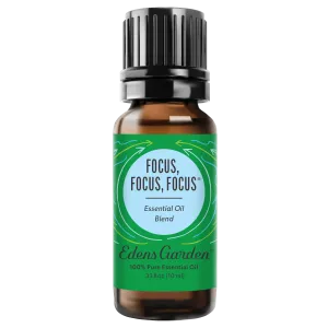 Focus, Focus, Focus Essential Oil Blend- Helps Boost Attention & Reduce Stress