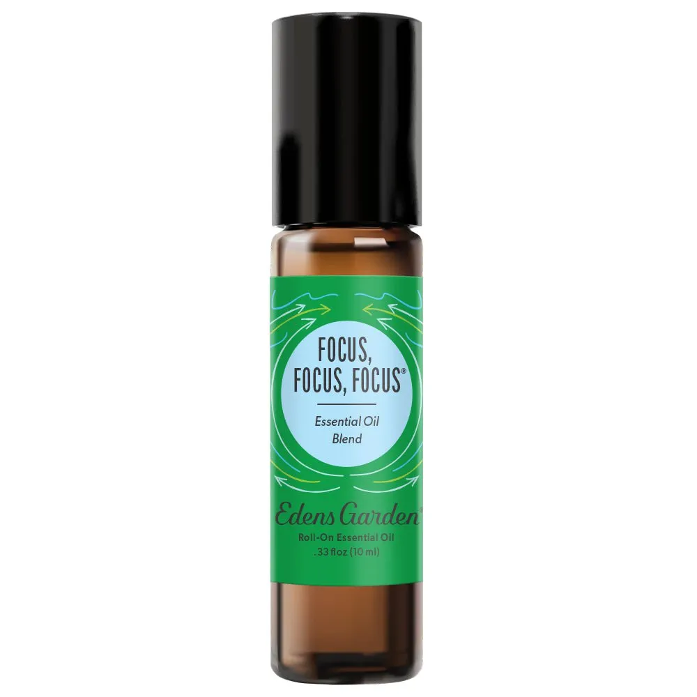 Focus, Focus, Focus Essential Oil Blend- Helps Boost Attention & Reduce Stress