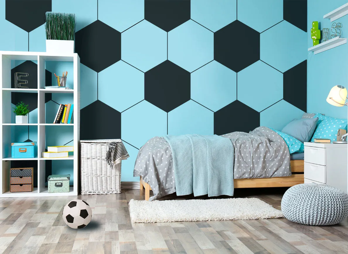 Football Soccer Ball Pattern Hexagons