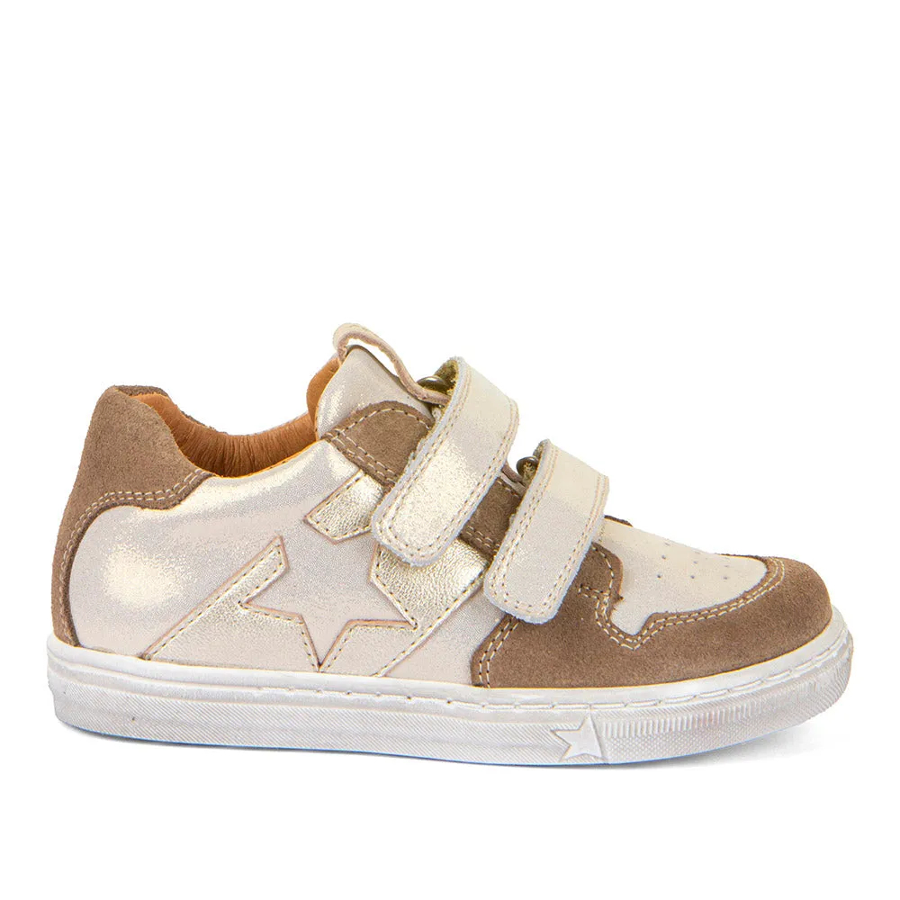 Froddo Girl's Dolby Casual Shoes - Gold Shine