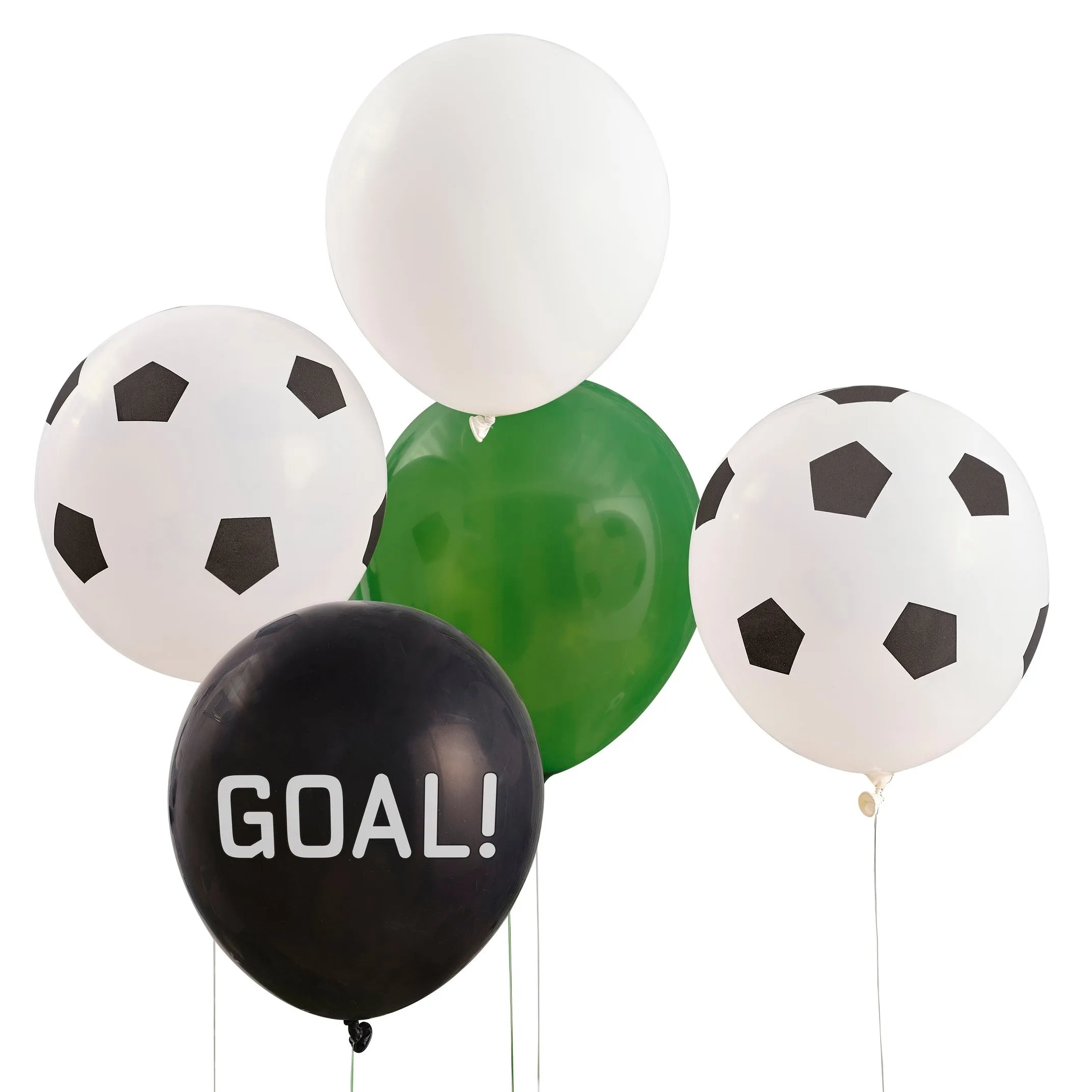 Ginger Ray Football Balloons - 5 Pkt