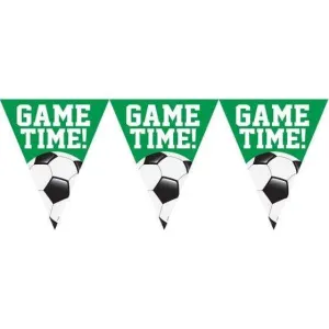 Goal Getter Soccer Pennant Banner 26cm x 3.65m Each