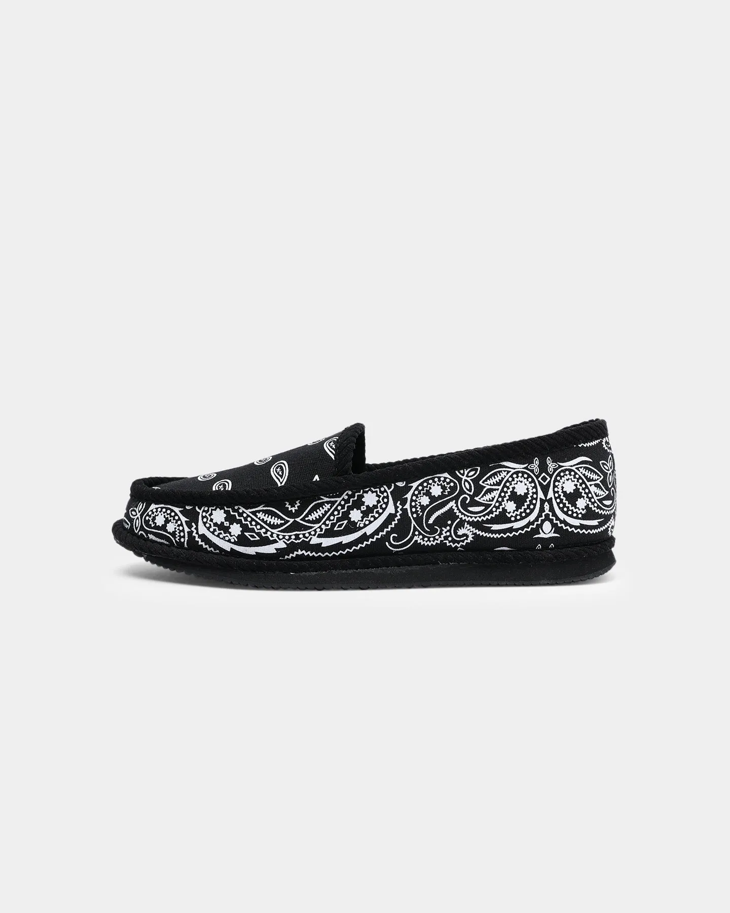 Goat Crew Bandana Slipper Black/White