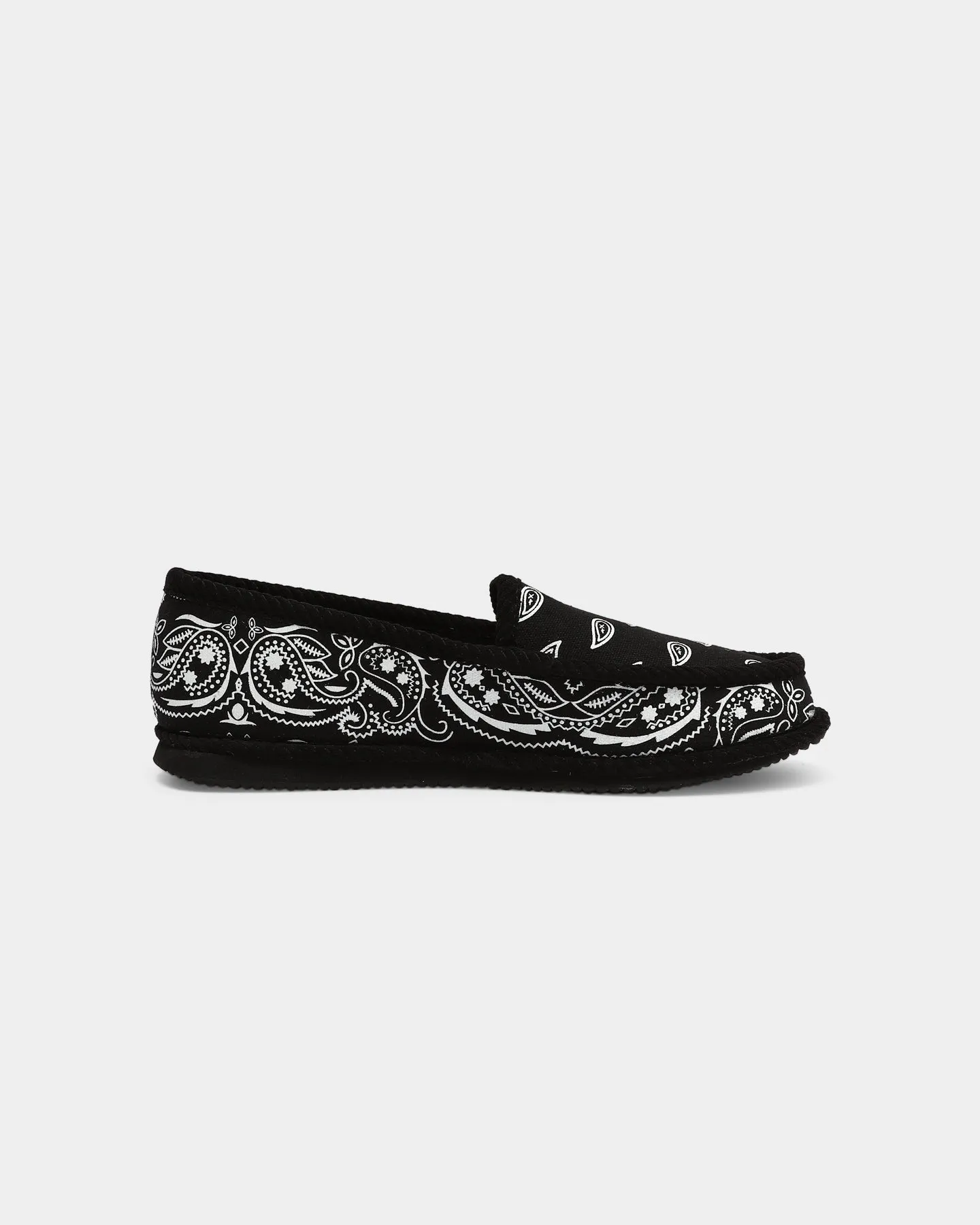 Goat Crew Bandana Slipper Black/White