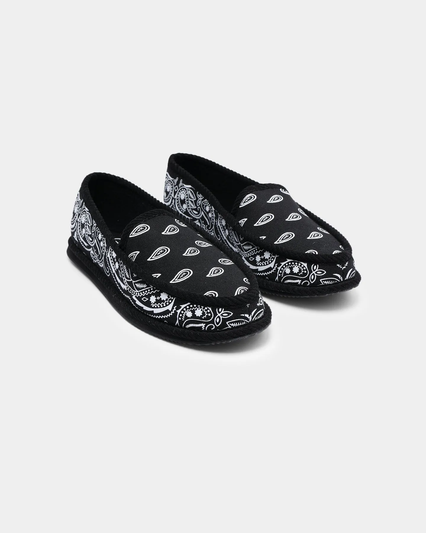 Goat Crew Bandana Slipper Black/White