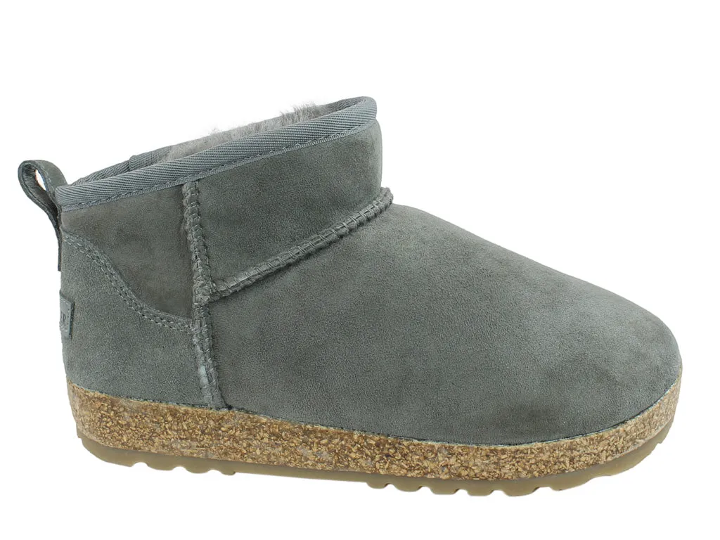 Haflinger Sheepskin Boots Elsa Anthracite