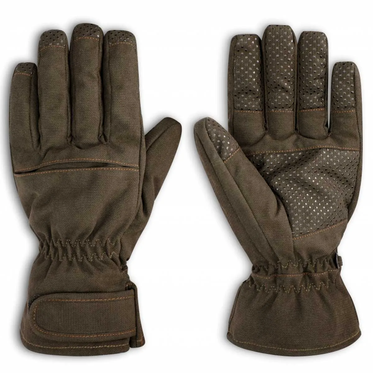 HOGGS OF FIFE Struther Waterproof Gloves - Dark Green