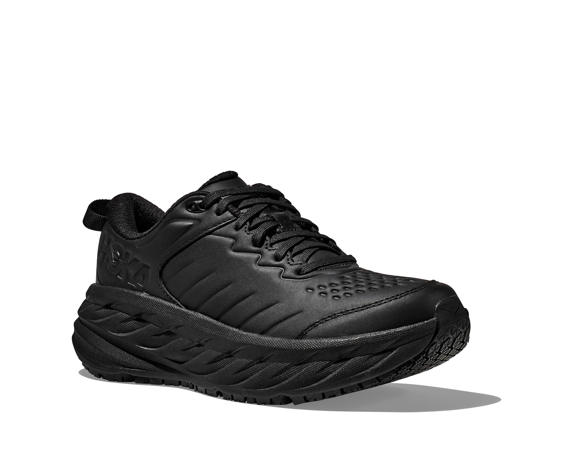 Hoka Womens Trainer Bondi SR Black/Black