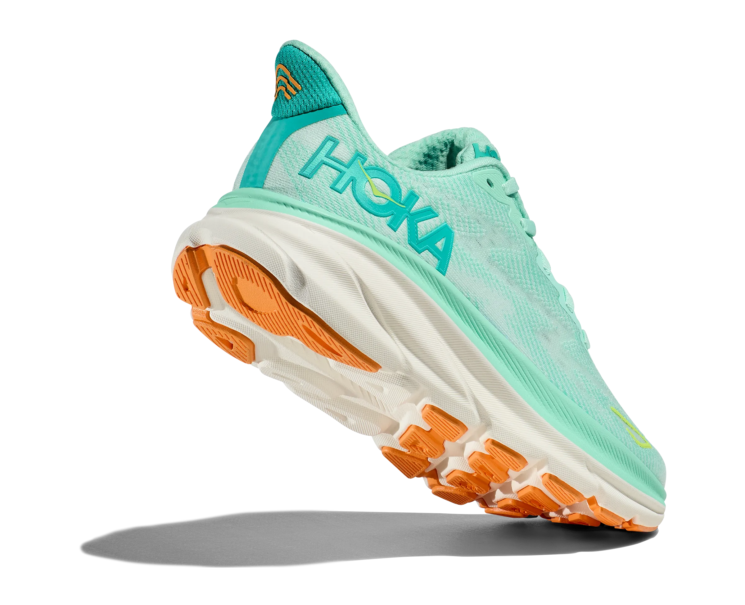 Hoka Womens Trainer Clifton 9 Seafoam/Aqua Breeze