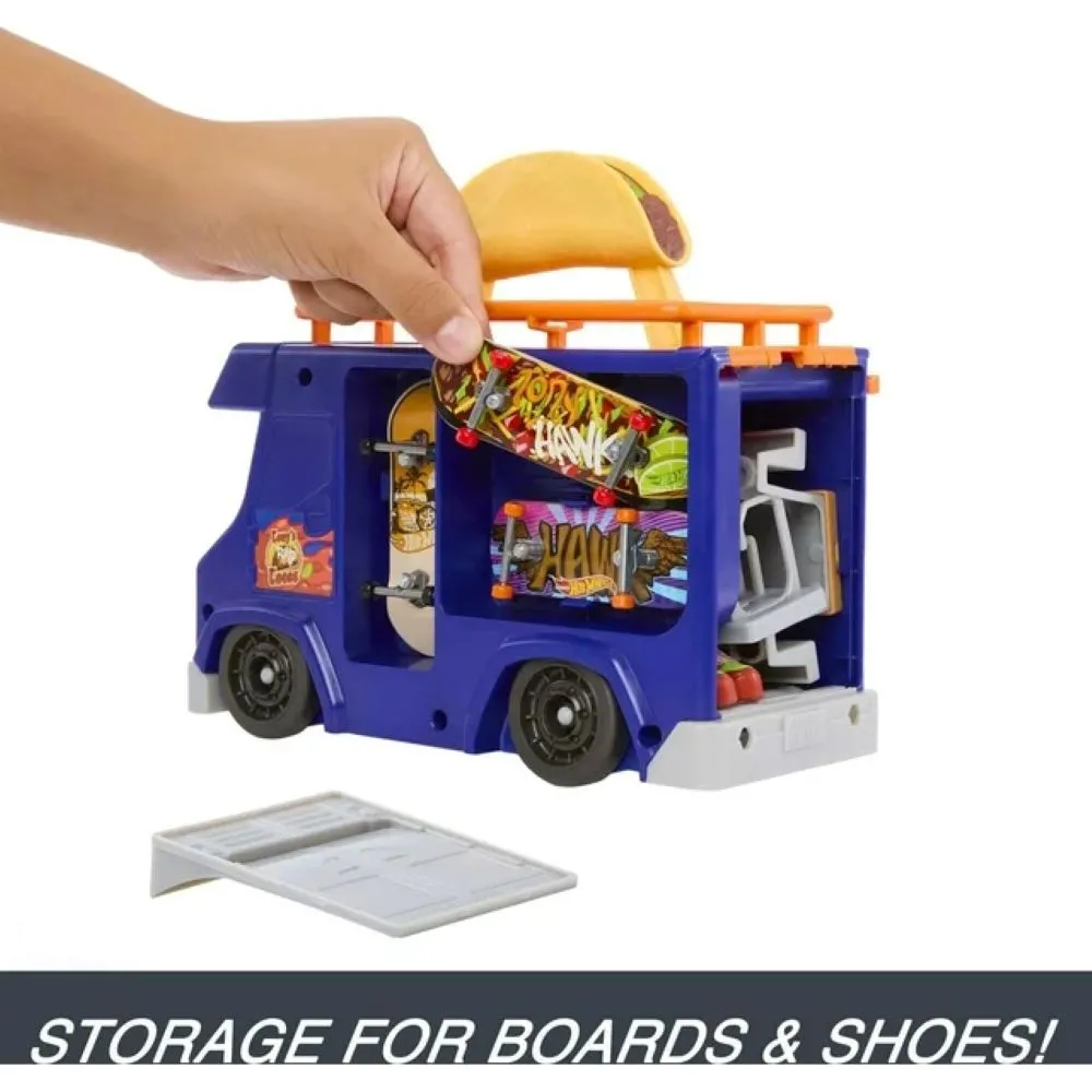 Hot Wheels HMK00 Skate Taco Truck Play Case