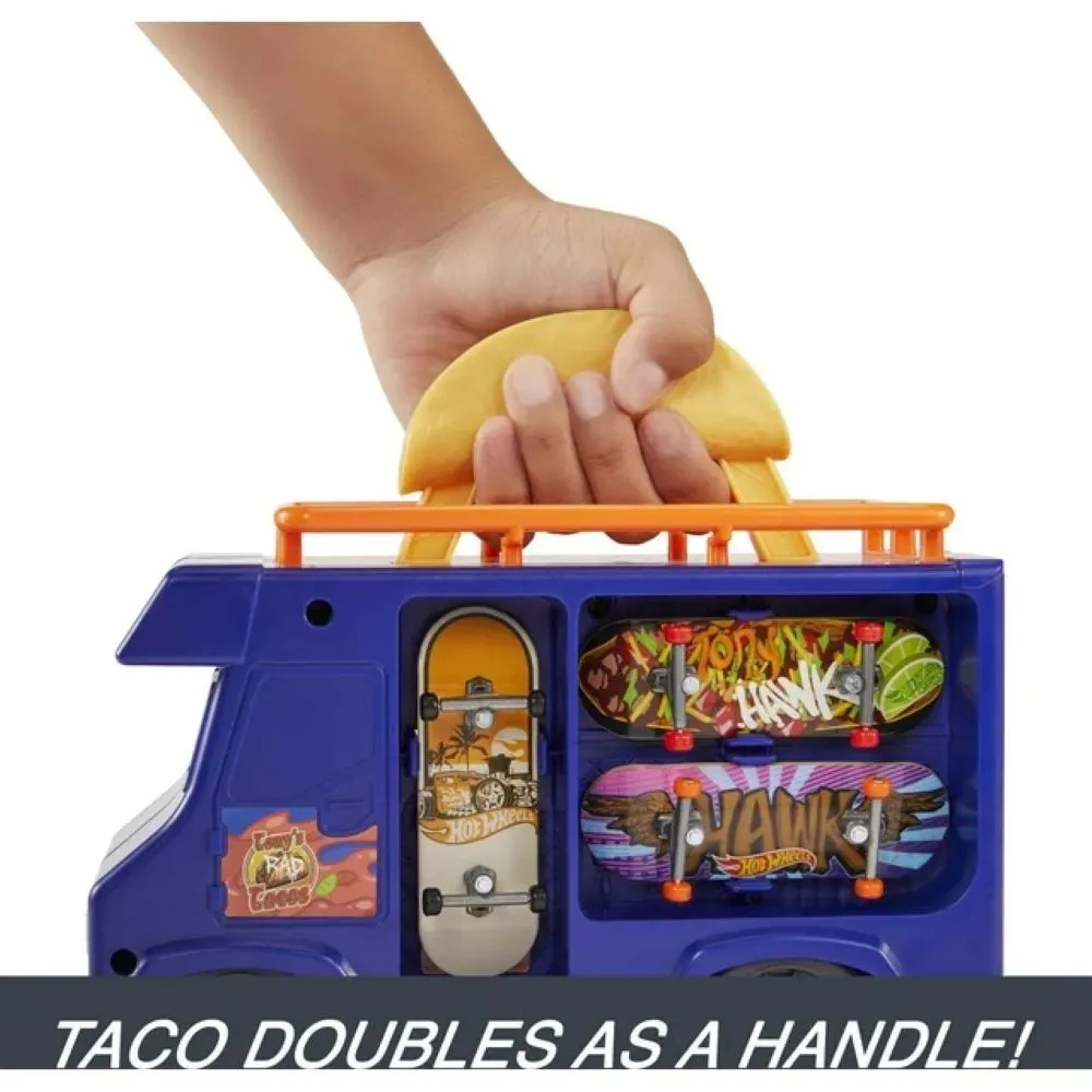 Hot Wheels HMK00 Skate Taco Truck Play Case