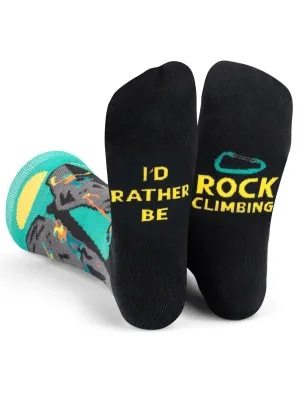 I'd Rather Be Rock Climbing Socks