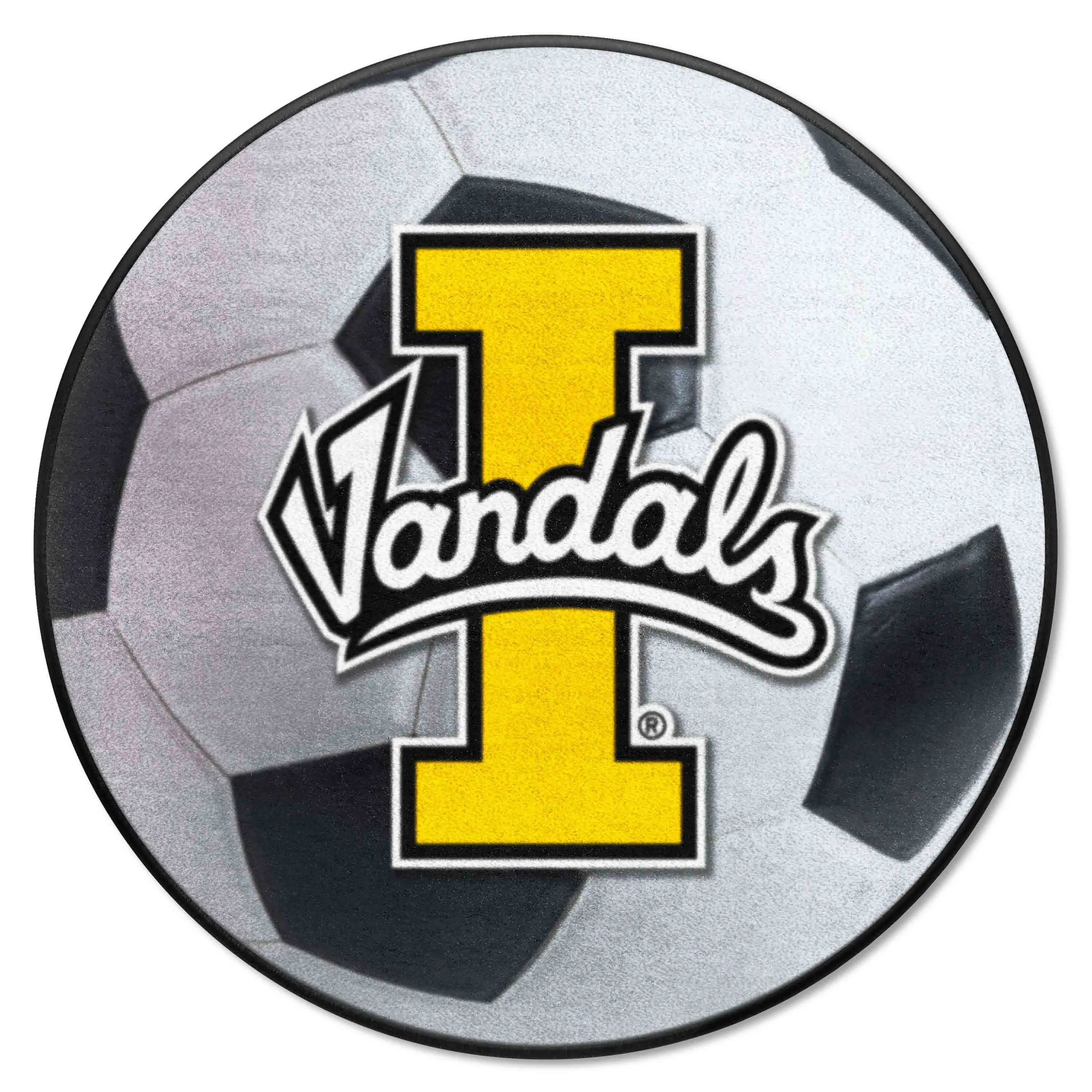 Idaho Vandals Soccer Ball Rug - 27in. Diameter